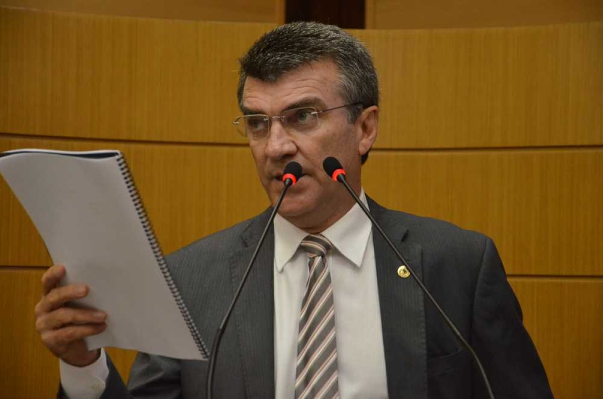 Deputado estadual e vice-presidente da Alese, Garibalde Mendonça (Foto: Arquivo Agência Alese)