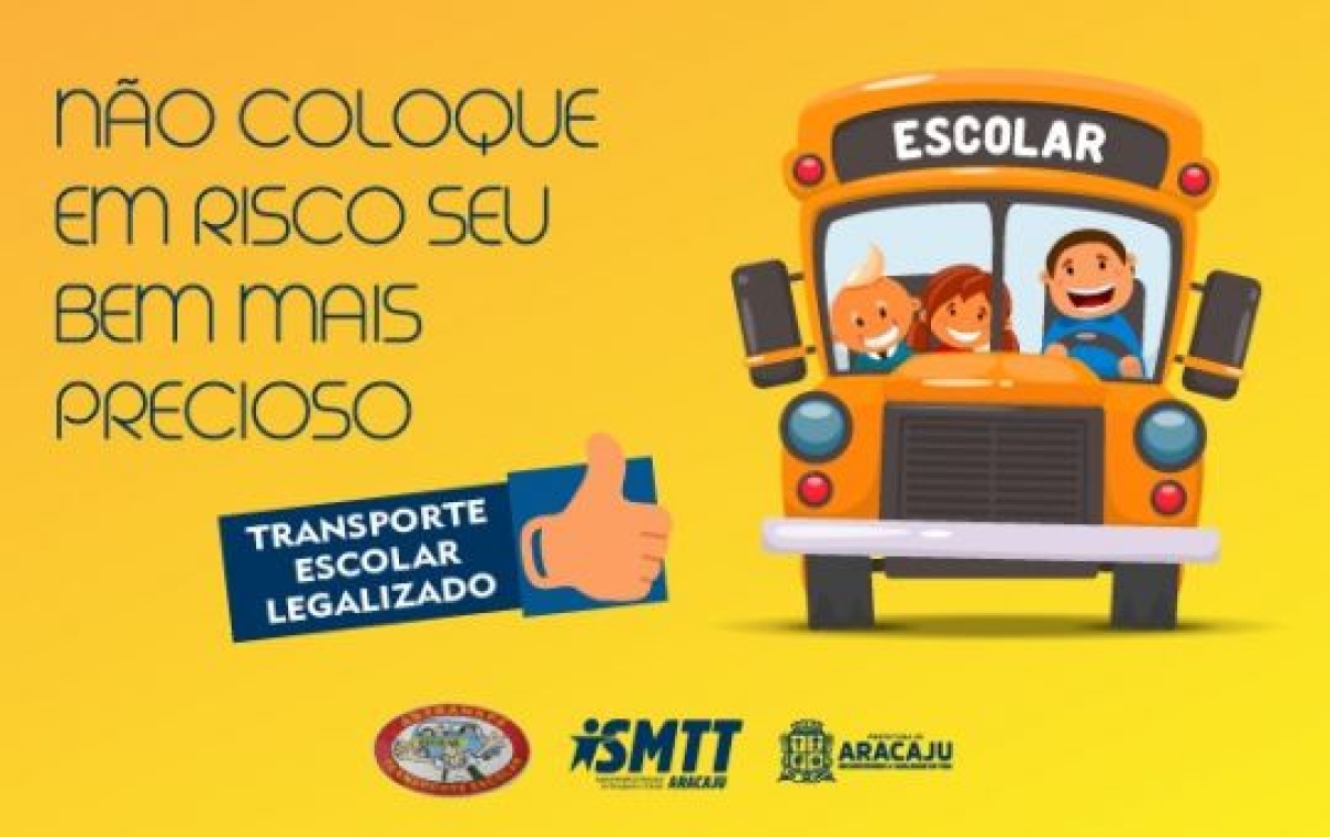 Lançada campanha contra transporte escolar clandestino (Imagem: Divulgação)