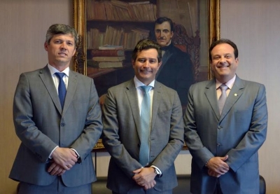 Líder André Moura ouve balanço das obras da BR-101 (Foto: Nefy Dias)