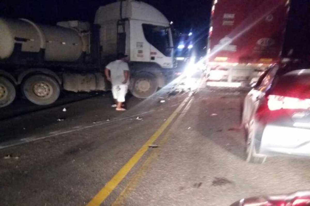 Acidente em Carmópolis: oito recebem alta do Huse (Foto recebida por grupos de whatsapp/Arquivo Infonet)