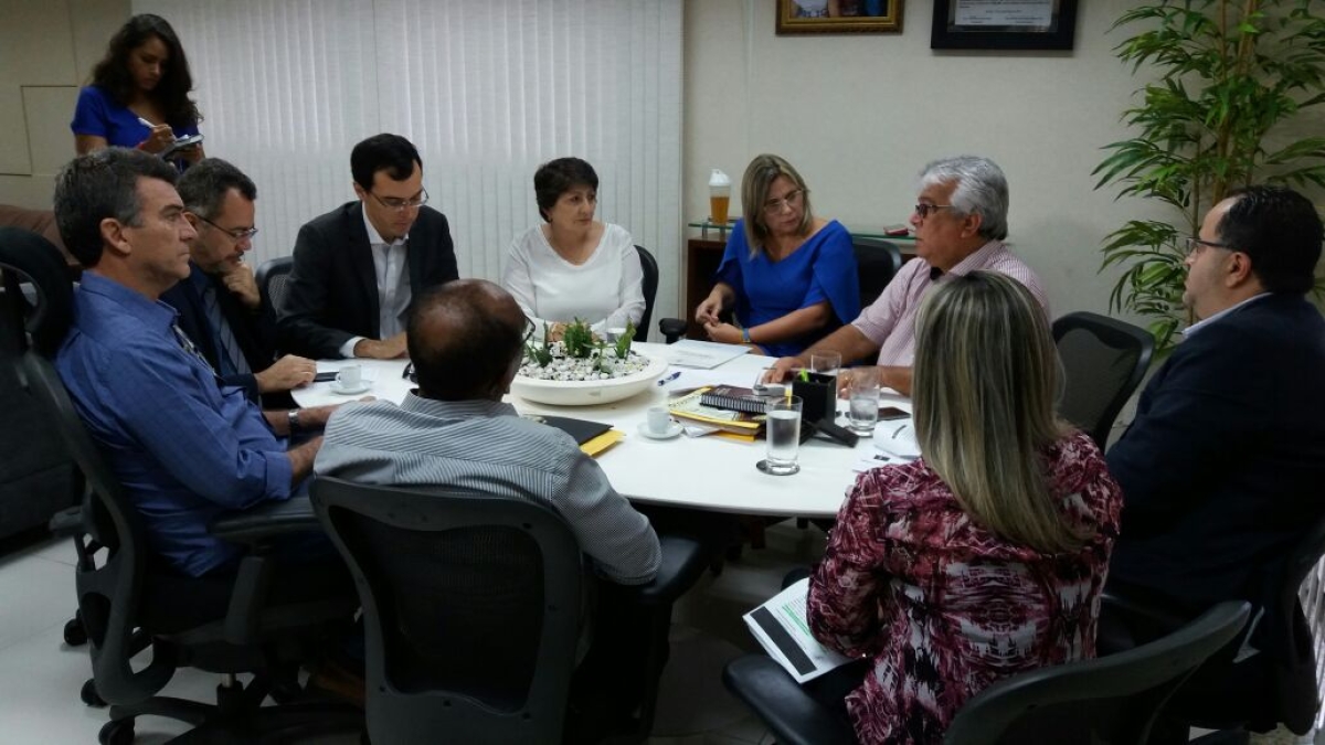 Secretário de Estado da Saúde expõe avanços na assistência oncológica durante reunião com deputados estaduais (Foto: SES/SE)
