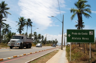 Crime ocorreu na Praia da Costa (Foto: arquivo Portal Infonet)