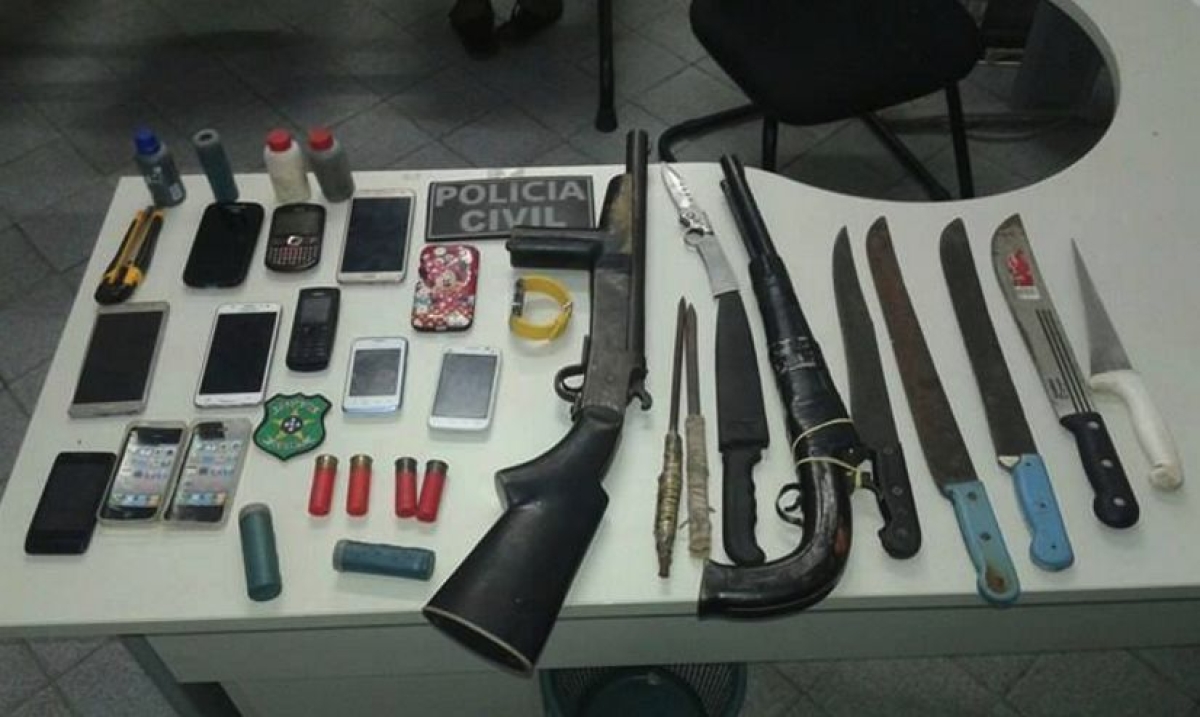 Operação em Poço Verde prende grupo responsável por assaltos na cidade (Foto: SSP/SE)