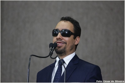 Vereador Lucas Aribé (Foto: César de Oliveira)