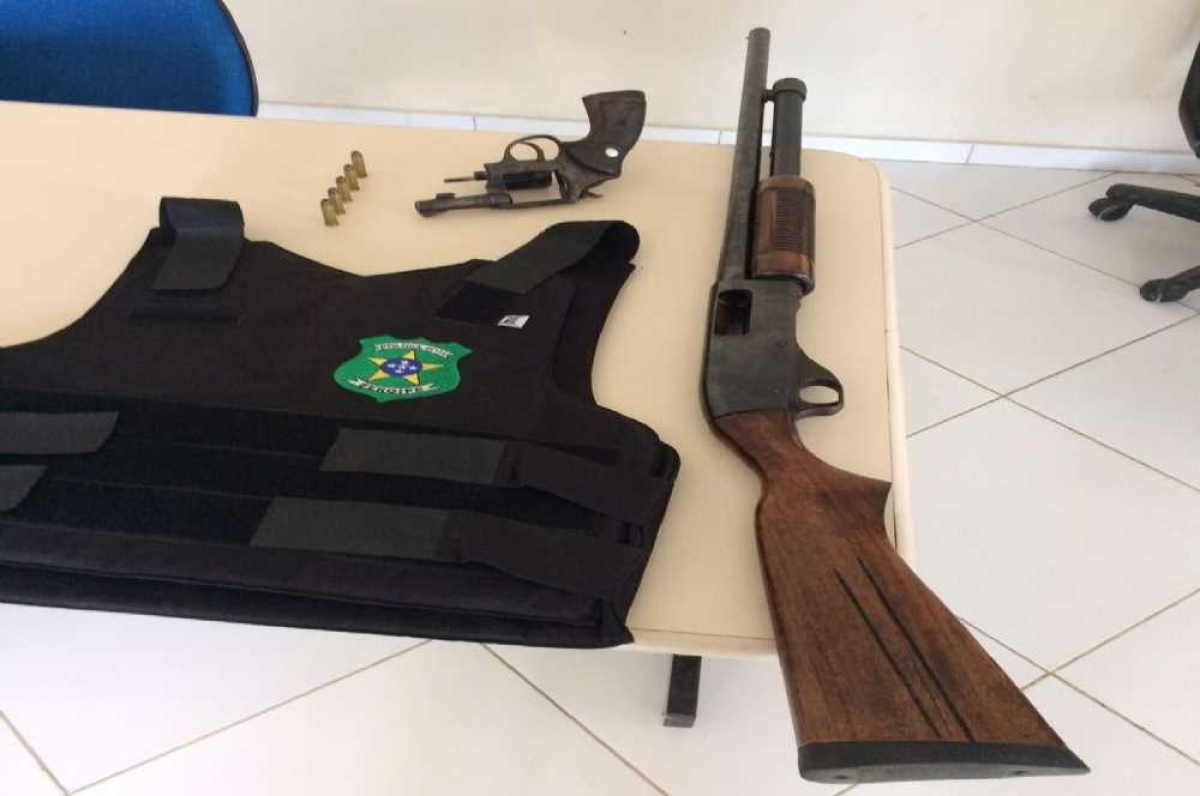 Armas foram recuperadas pela Polícia (Foto: SSP/SE) 