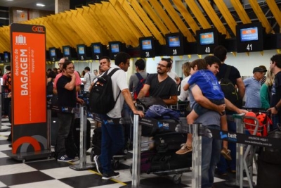 Aeroporto de Congonhas (SP) é o segundo mais movimentado do país - Rovena Rosa/Agência Brasil