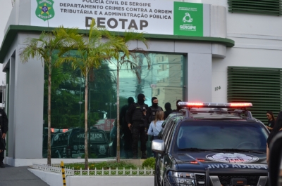  Eles foram levados ao Deotap, onde prestaram depoimento (Foto: arquivo Portal Infonet)