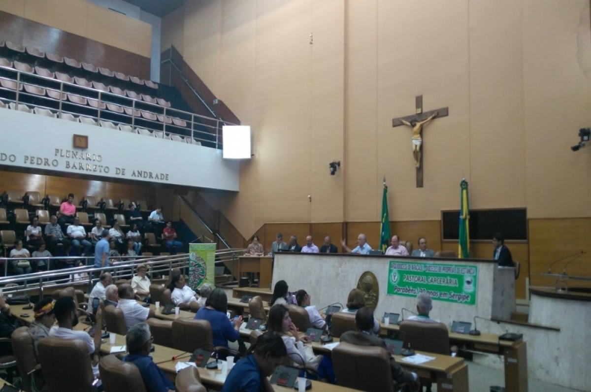 Debate na Alese discute sistema prisional do país (Foto: Portal Infone