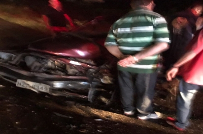 Acidente ocorreu na BR 235 (Foto: whatsapp/grupo Aracaju)