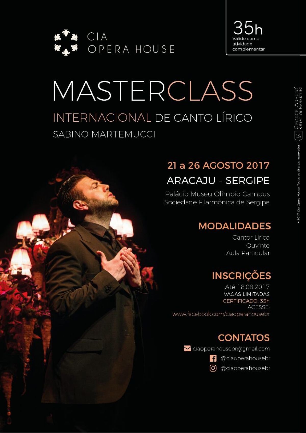 Cia ?pera House BR promoverá Recital Internacional VIVA ?PERA (Imagem: Divulgação)