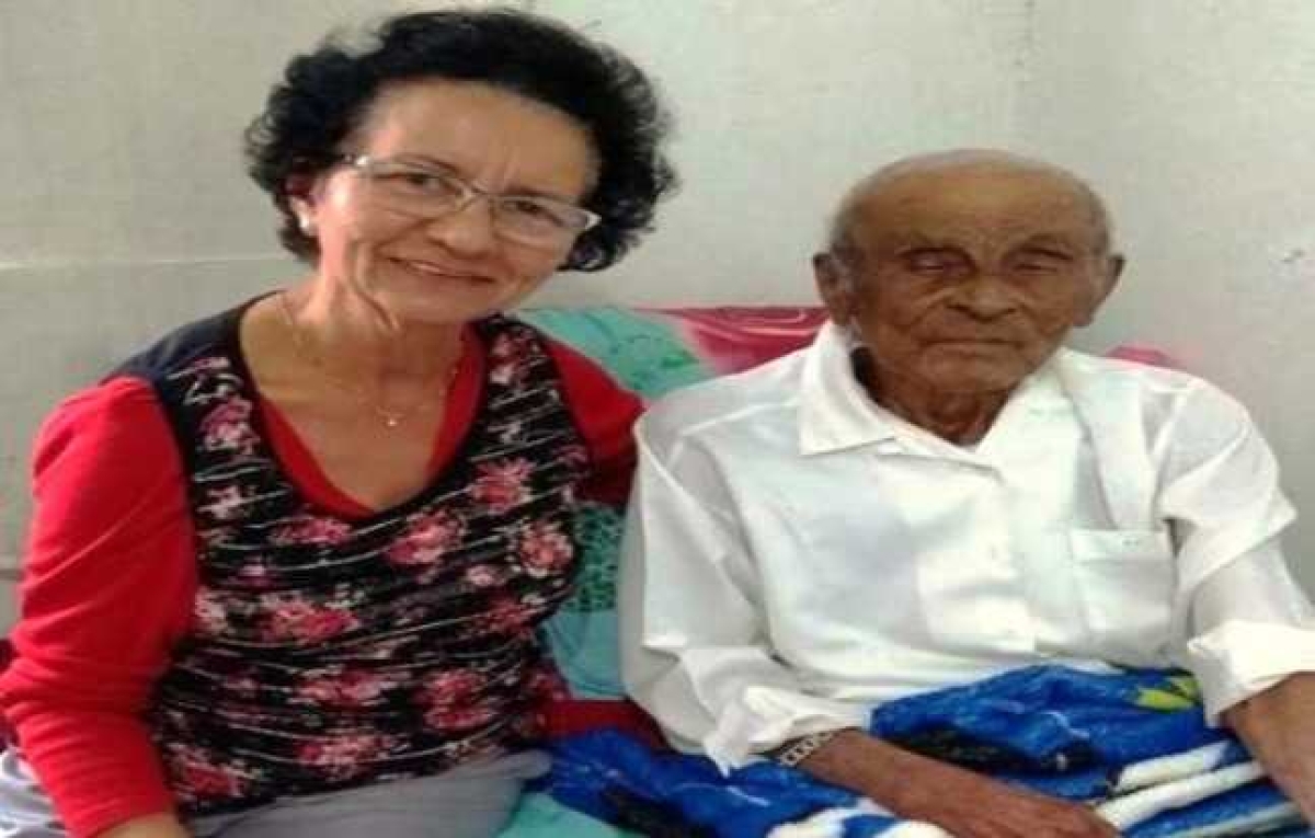Homem mais velho do mundo é um sergipano de Riachão do Dantas (Foto: F5 News)