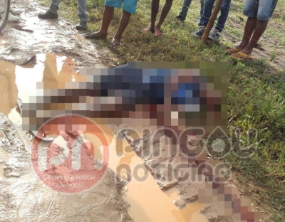 Homem é assassinado a tiros e irmão é levado por criminosos (Foto: Pingou Notícias)