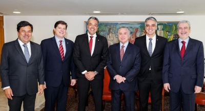 A pedido de Fábio Reis, Michel Temer assegura R$ 256 milhões para Sergipe (Foto: Marcos Corrêa/PR)