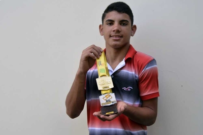 Estudante da rede estadual é primeiro lugar na Copa Norte Nordeste de Ciclismo (Foto: Maria Odília/Seed/SE)