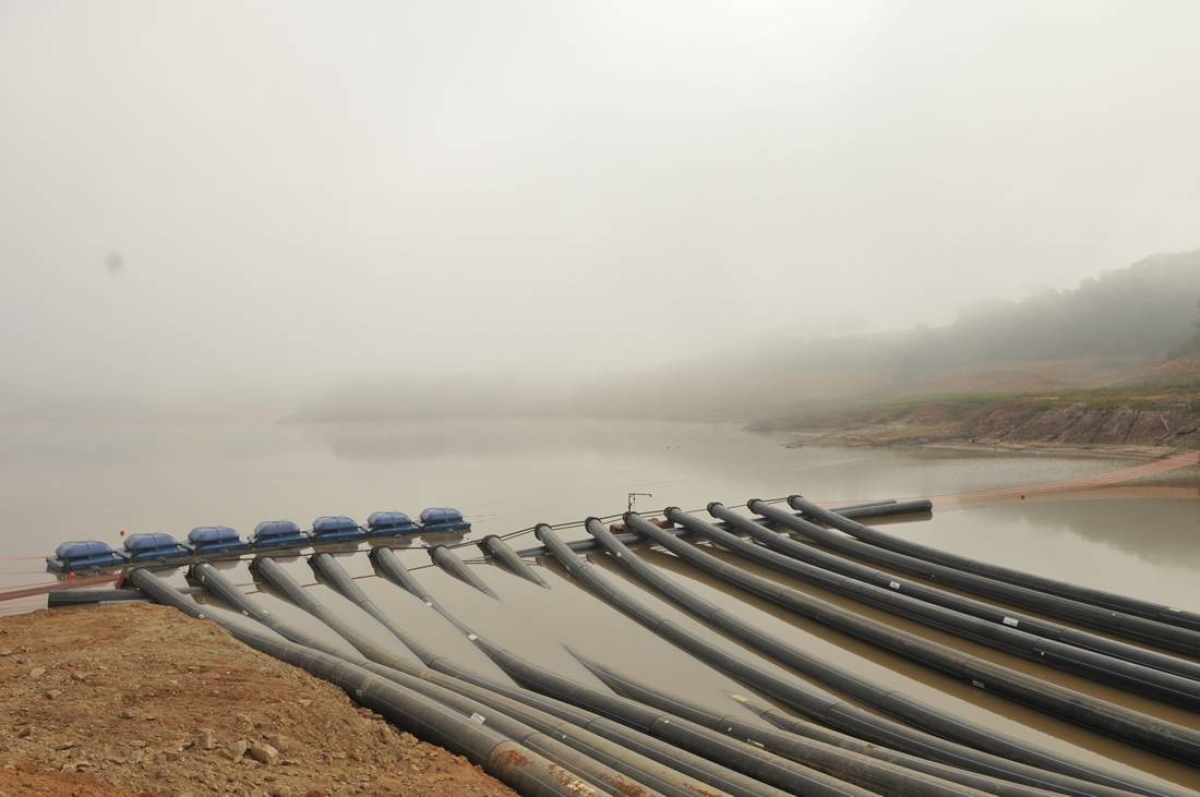 Sistema Cantareira (Imagem de arquivo: Divulgação/Sabesp)