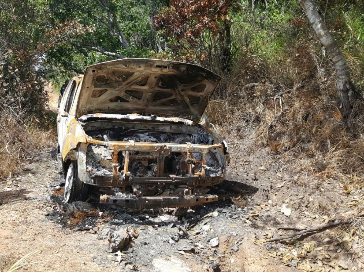 Polícia desarticula ponto de desmanche de veículos em São Cristóvão (Foto: SSP/SE)