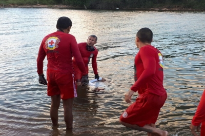  Homens do Corpo de Bombeiros irão iniciar buscas em Santa Luzia do Itanhy (foto ilustrativo: arquivo Portal Infonet)