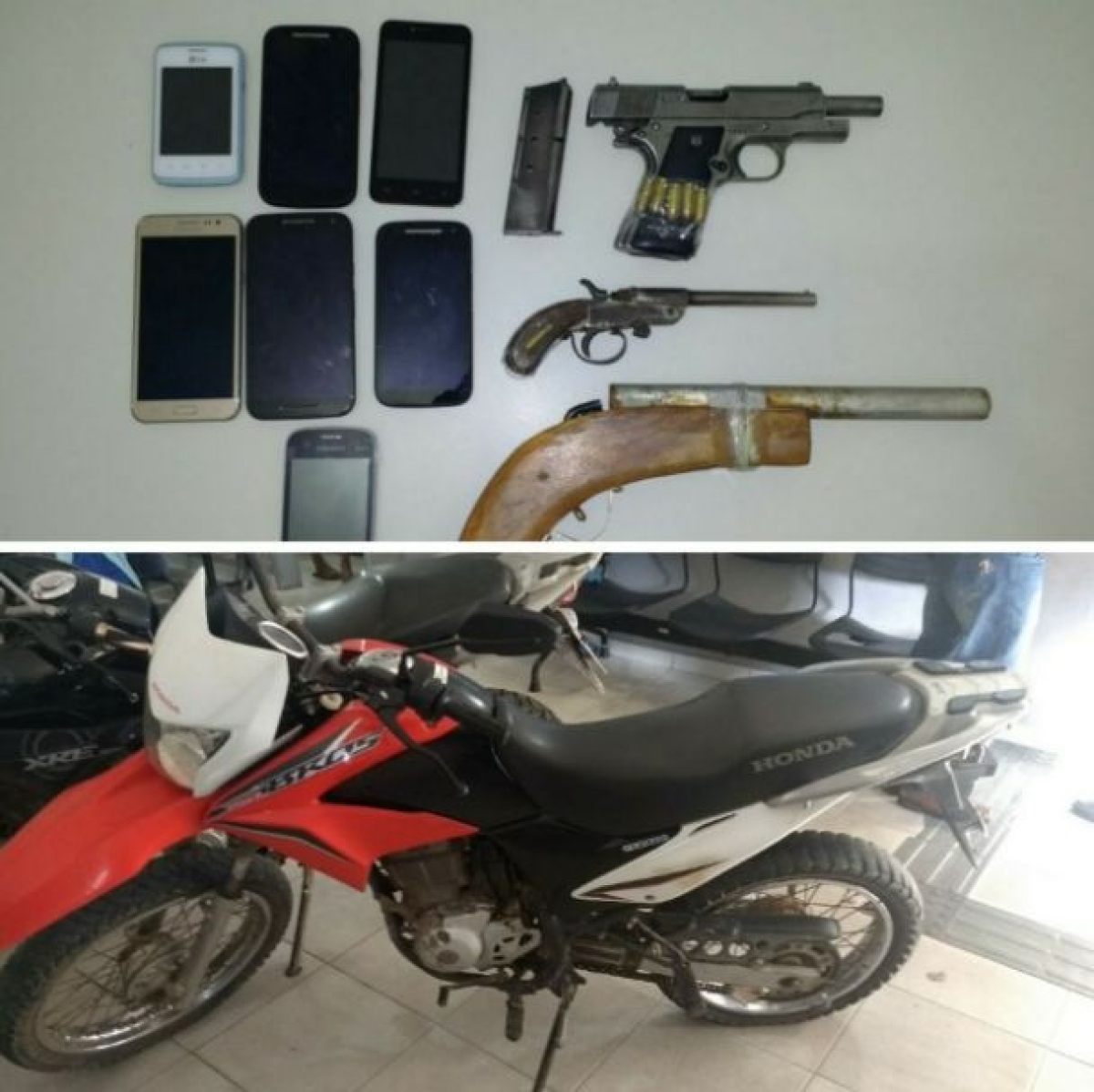 Associação criminosa é desarticulada em ação conjunta entre Polícia Civil e Guarda Municipal em Lagarto (Foto: SSP/SE)