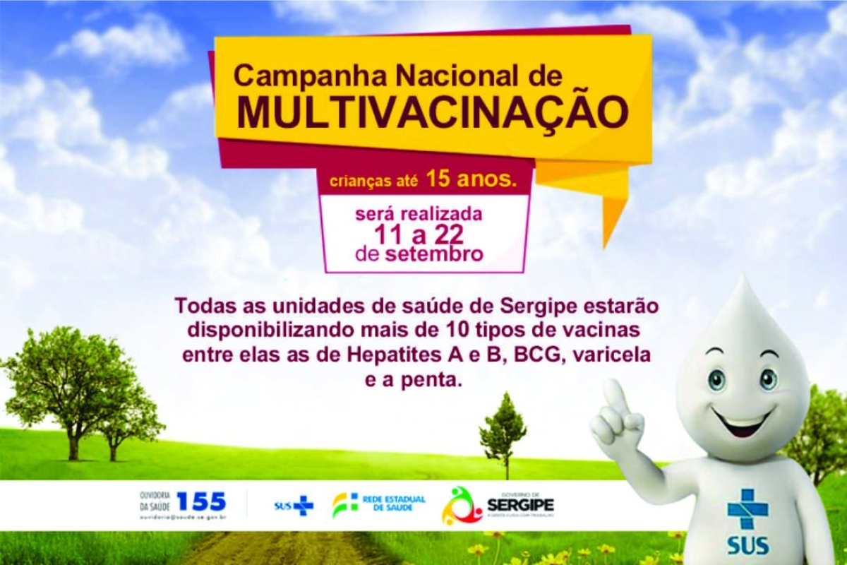 Central de Vacinas da SES/Sergipe vai estar de plantão neste sábado, Dia "D" (Imagem: Divulgação)