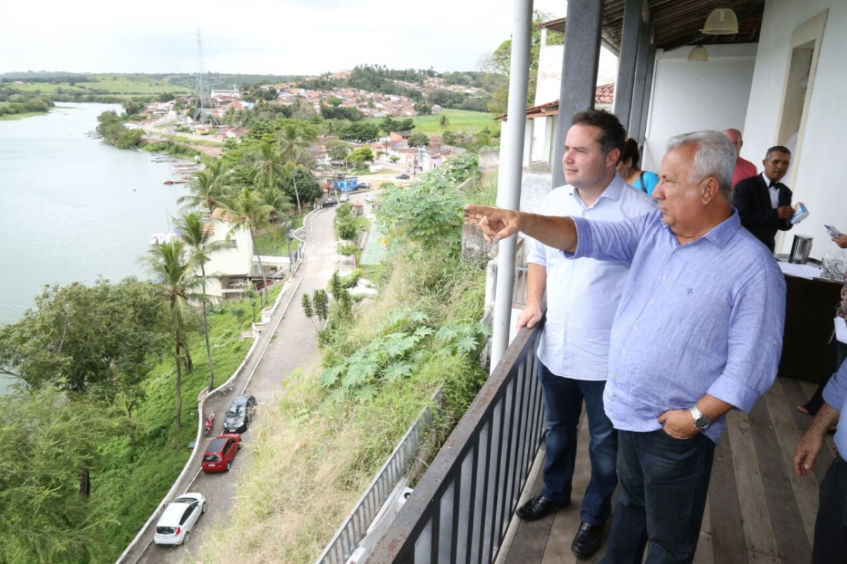 Governadores de Sergipe e de Alagoas promovem grito de alerta em defesa do São Francisco (Foto: Jorge Henrique/ASN)