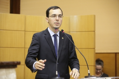 Deputado estadual Georgeo Passos (Foto: César de Oliveira)