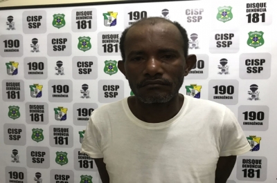  Genilton dos Santos, 48, foi preso em Riachuelo (Foto: SSP/SE)