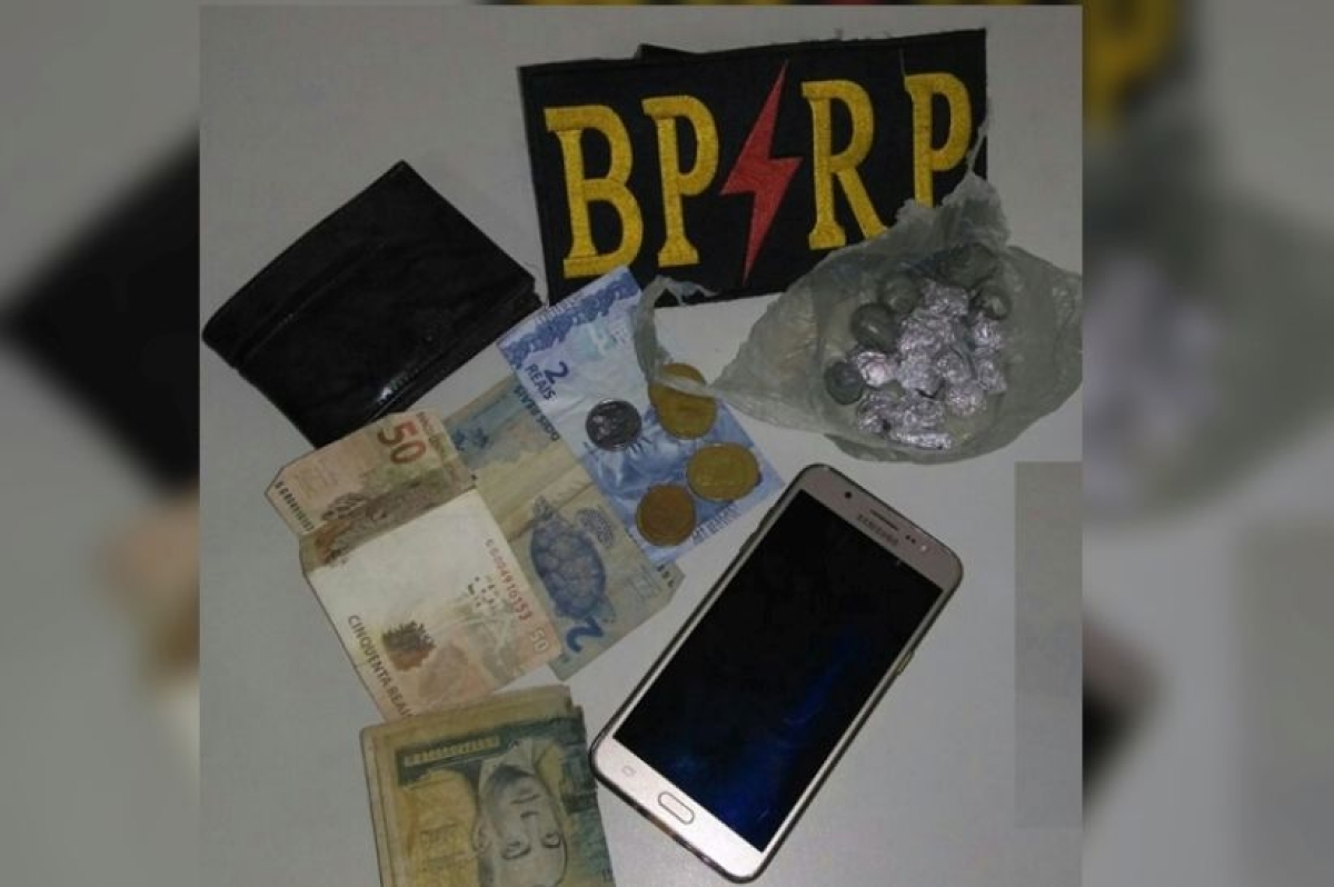 Homem é preso por tráfico de drogas em São Cristóvão (Foto: SSP/SE)