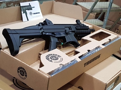 Sejuc/Sergipe recebe 350 armas adquiridas com recursos do Fundo Penitenciário Nacional (Foto: Sejuc/SE)
