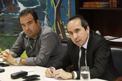 Poço Verde: TCE media acordo para pagamento de gratificação aos professores  (Foto: DICOM/TCE)