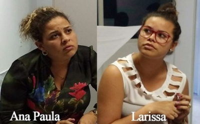 Dupla é presa em Itabaiana acusada de envolvimento em esquema de fraude em empréstimos (Foto: SSP)