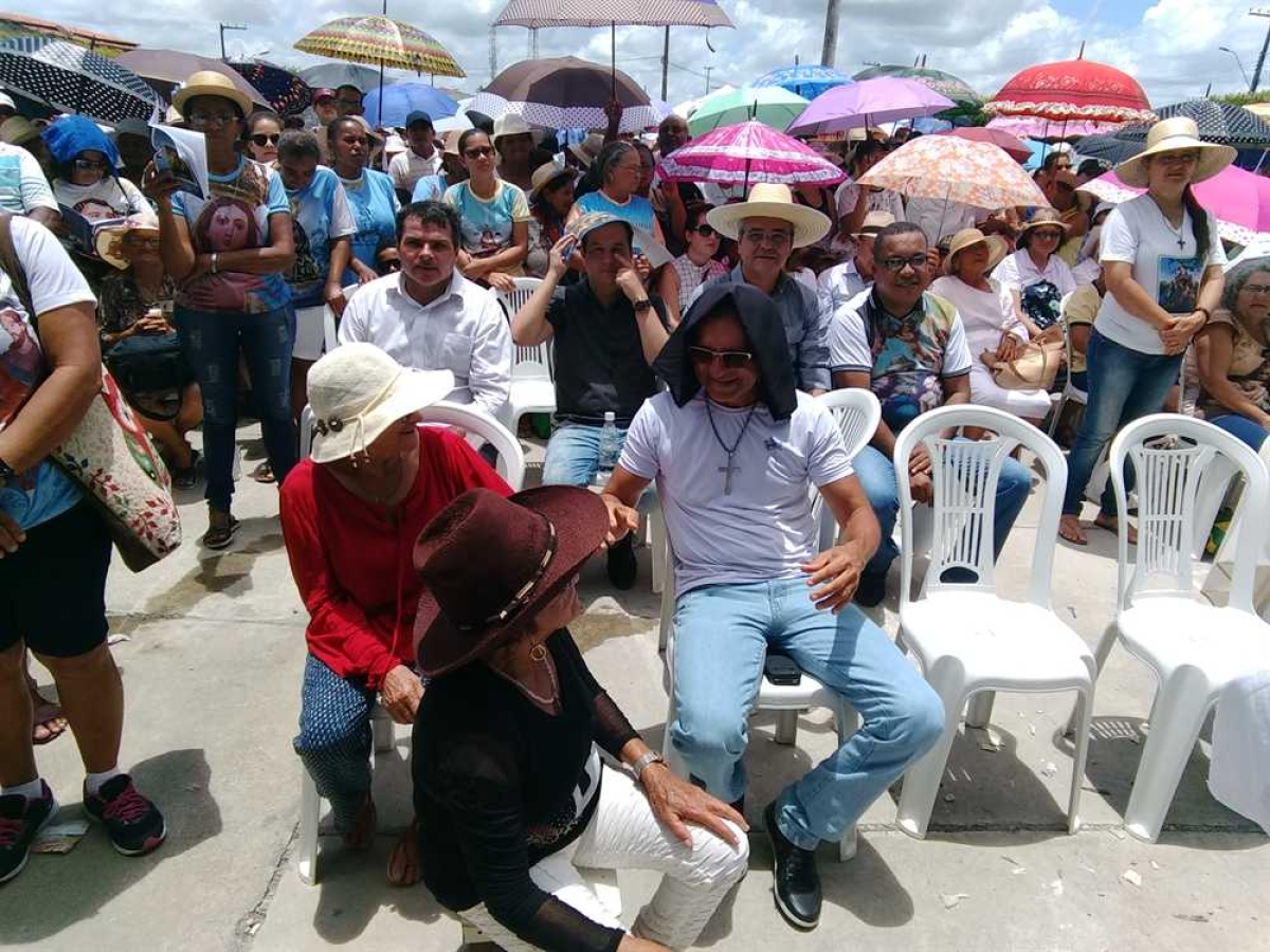 "Divina Pastora padroeira de um Estado que precisa muito das graças de Deus", afirma Moritos Matos (Foto: Andréa Oliveira/Site Moritos Matos)