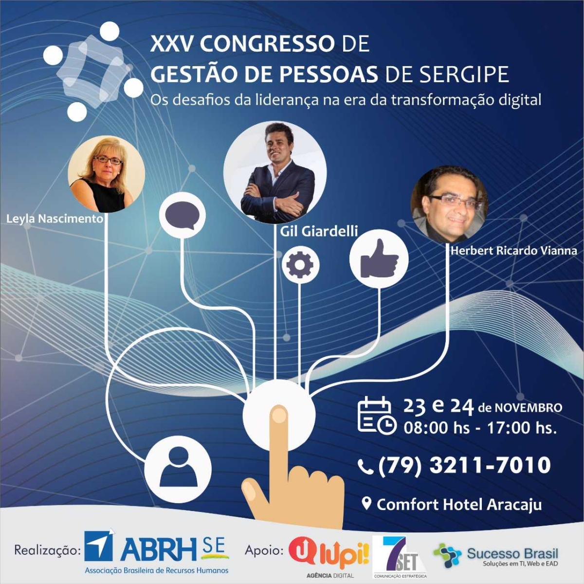 XXV Congresso de Gestão de Pessoas de Sergipe (Imagem: Divulgação)