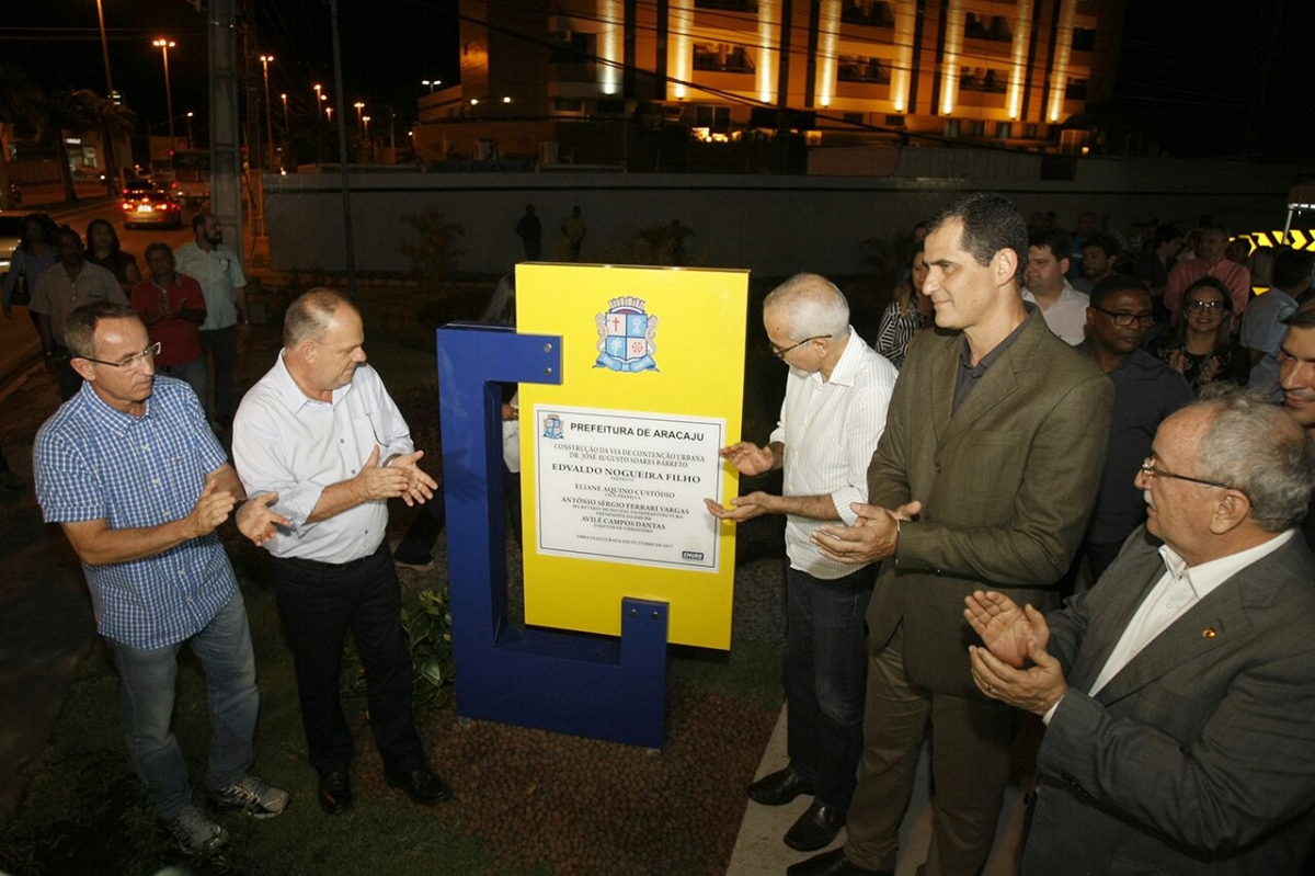 Belivaldo prestigia inauguração da avenida Dr. José Augusto Barreto (Foto: Victor Ribeiro/ASN)