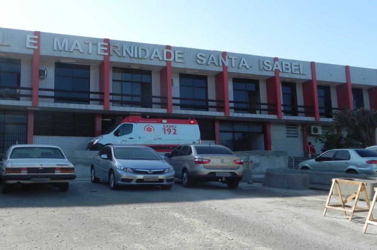 Os suspeitos escondiam o veículo no estacionamento do Hospital Santa Isabel (Foto: Arquivo Portal Infonet)