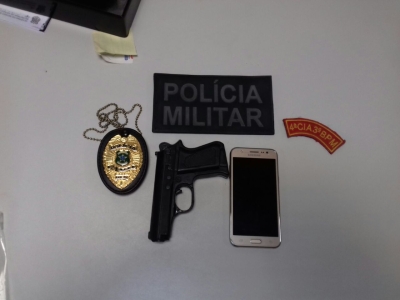 Acusado de assaltar estudante é preso em flagrante em Itabaiana (Foto: SSP)