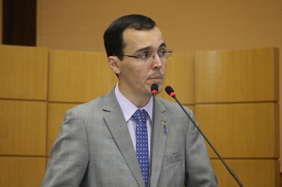 Deputado estadual Georgeo Passos (Foto: César de Oliveira/Agência Alese)