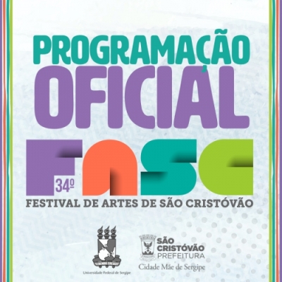 Programação oficial FASC (Imagem: Divulgação/Prefeitura de São Cristóvão)