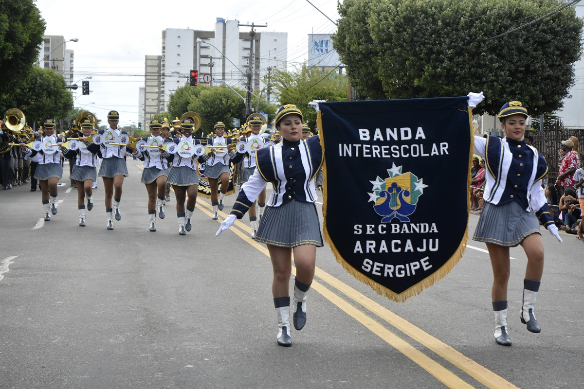 Governo de Sergipe e Confederação Nacional de Bandas de Fanfarras promovem XXIV Campeonato Nacional de Bandas e Fanfarras (Foto: Eugênio Barreto/Arquivo Sees/SE)