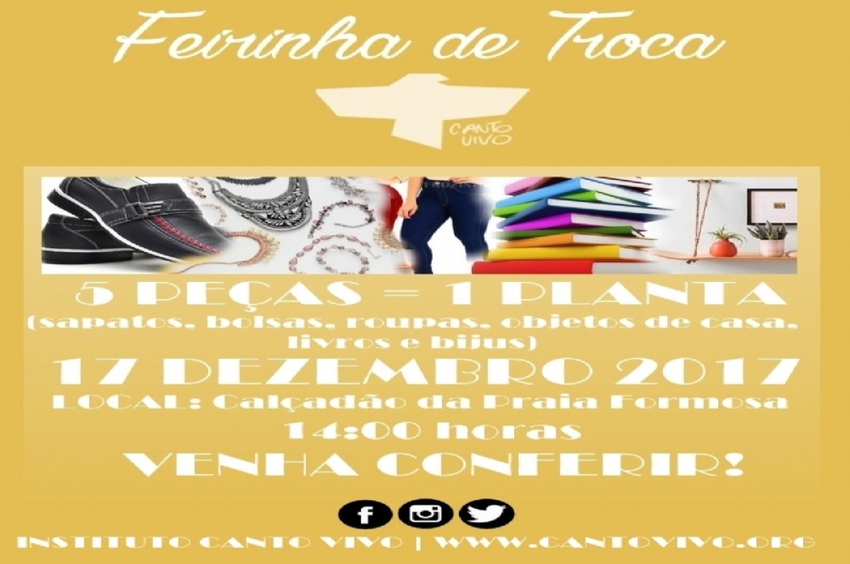 Cinco peças podem ser trocadas por uma planta (Imagem: Divulgação/Canto Vivo)