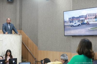 "Responsabilidade dos acidentes no "Cruzamento da Morte" é da SMTT", diz Seu Marcos  (Foto: Gilton Rosas)