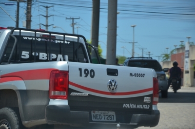  Bandidos invadiram posto pelos fundos durante a madrugada (Foto: Portal Infonet) 
