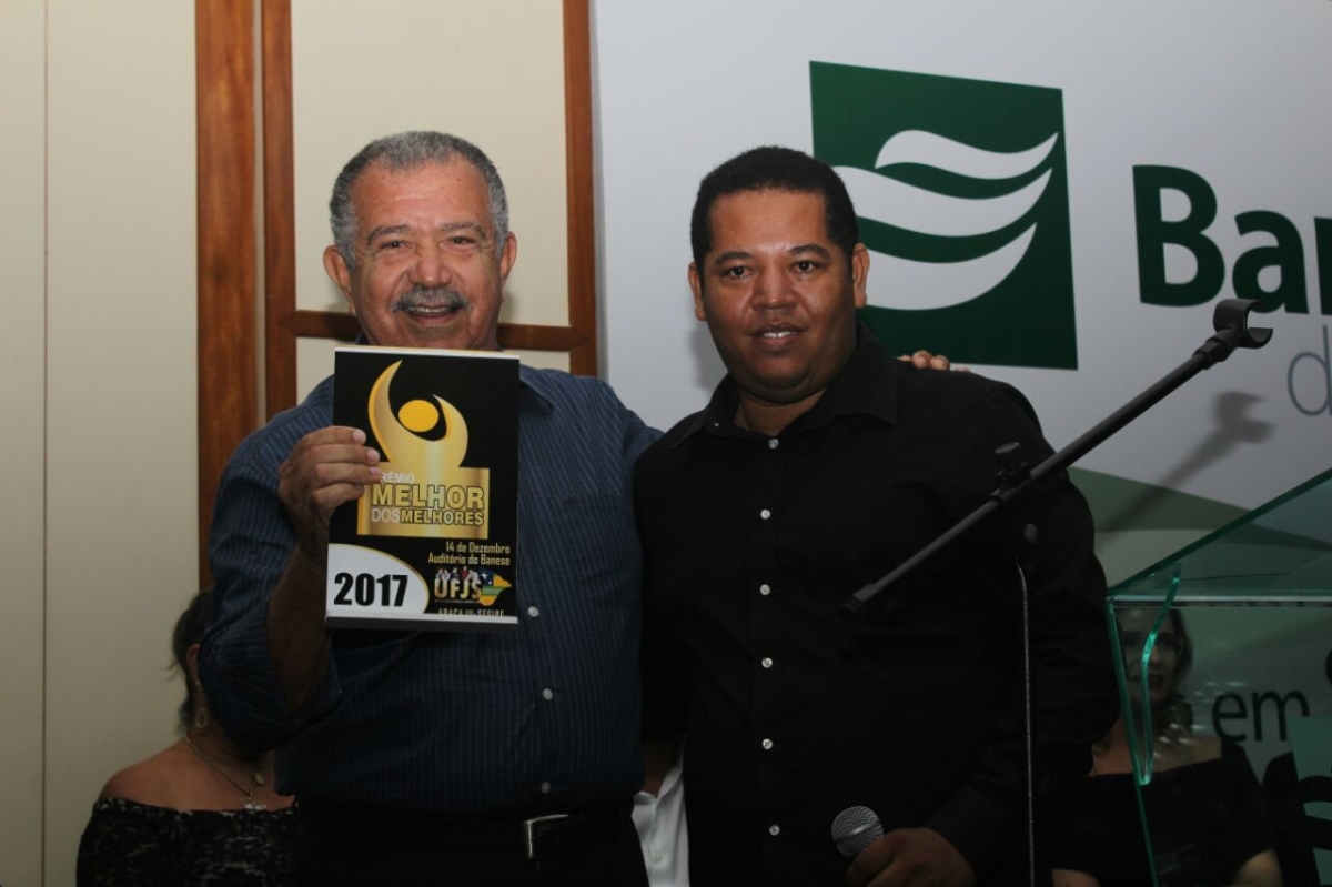 André Moura foi representado pelo pai, Reinaldo Moura (Foto: Assessoria André Moura)