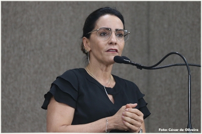 Vereadora Emília Corrêa (Foto: César de Oliveira/CMA)