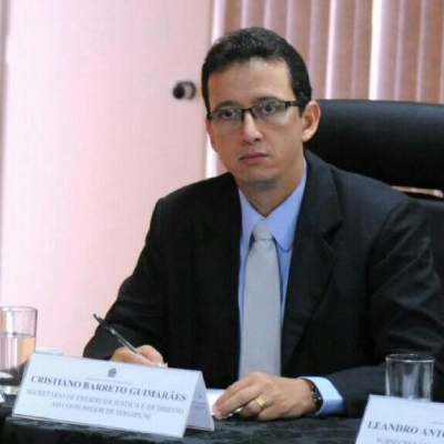 Secretário de Justiça e Defesa do Consumidor, Cristiano Barreto (Foto: Sejuc/SE)