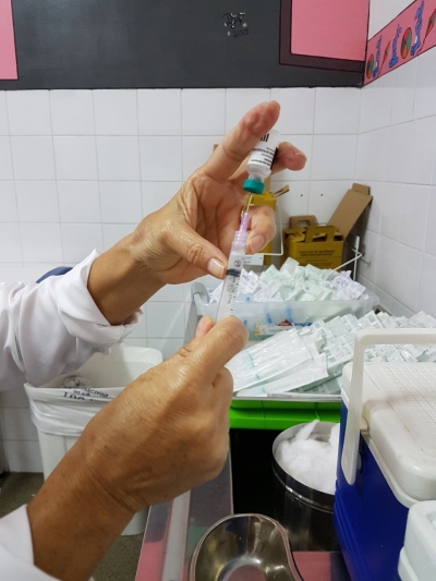 Oito unidades oferecem a vacina contra a febre amarela em Aracaju (Foto: SMS/Aracaju)