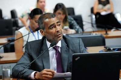 Senador Romário (Foto: Geraldo Magela/Agência Senado)