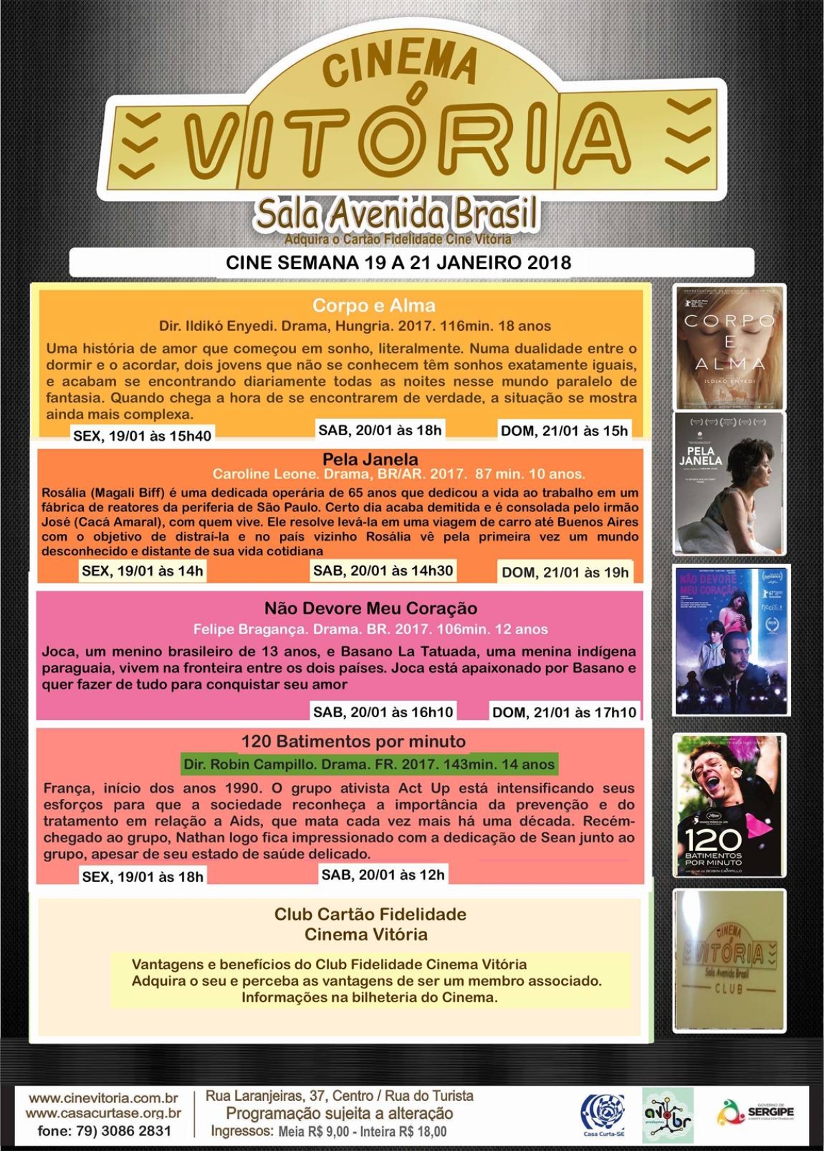 Programação Cine Vitória de 19 a 21 (Imagem: Divulgação)