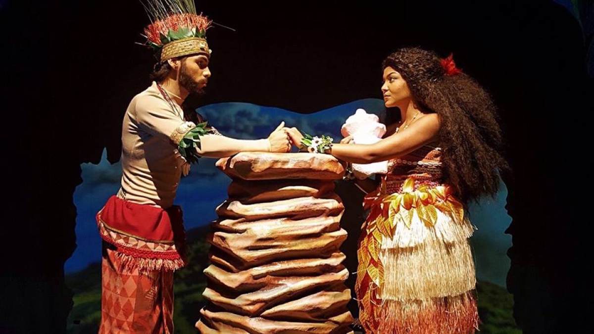 Cia de Teatro Carlos Moreira traz para Aracaju o espetáculo "Uma Aventura no Mar: Moana" (Imagem: Divulgação)