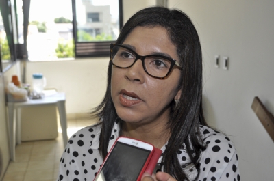 Coordenadora do Núcleo das Doenças Transmissíveis, da SES/SE, Mércia Feitosa (Foto: SES/SE)