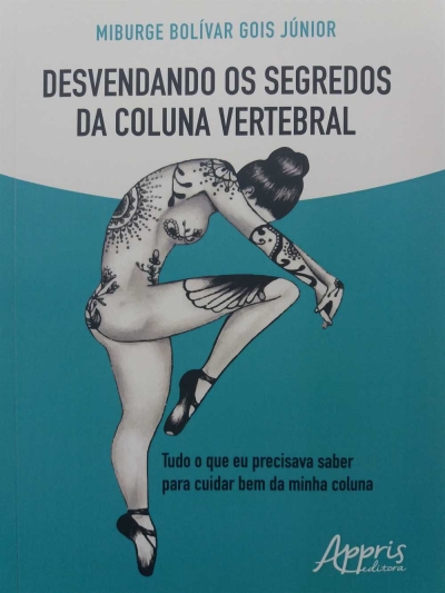Capa do livro "Desvendando os Segredos da Coluna Vertebral" (Imagem: Divulgação)